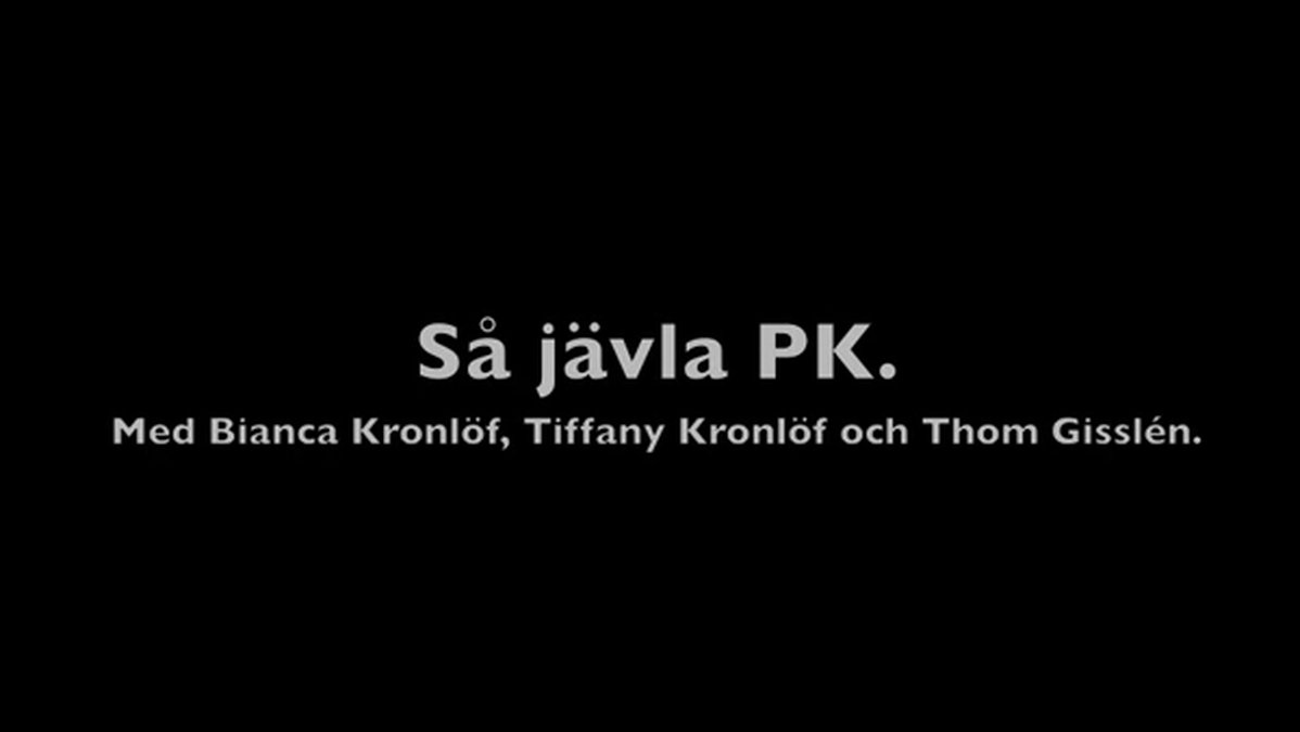 "Så jävla PK" har en halv miljon visningar på Youtube.